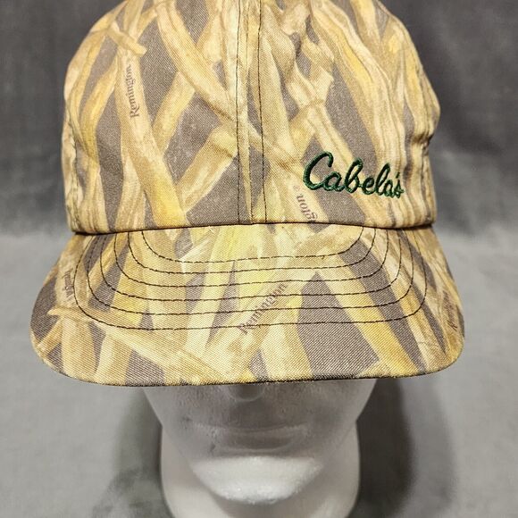 Vintage Cabelas Camo Hat trapper ear flap hat Insulated Size Small Cap - Picture 2 of 9